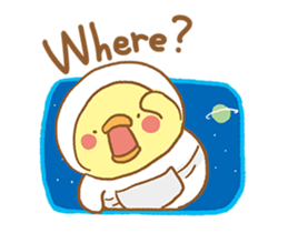 Start with the chicken sticker #15626289