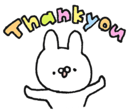 A suitable rabbit sticker #15626522