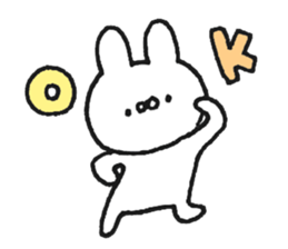 A suitable rabbit sticker #15626524