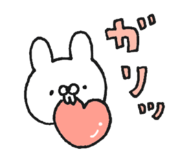 A suitable rabbit sticker #15626529