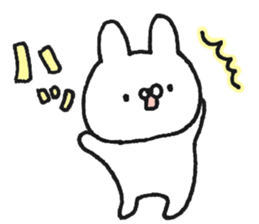 A suitable rabbit sticker #15626538