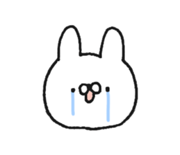 A suitable rabbit sticker #15626551