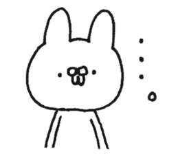 A suitable rabbit sticker #15626552