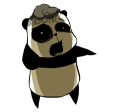 Scary Panda Kibo sticker #15626999