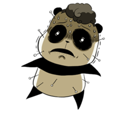 Scary Panda Kibo sticker #15627013
