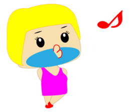 Chubby Trans sexual sticker #15627890