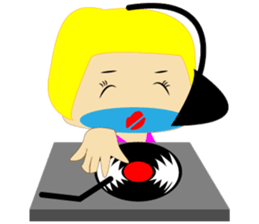 Chubby Trans sexual sticker #15627895