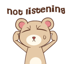 Bear, Bie and Panda sticker #15627909