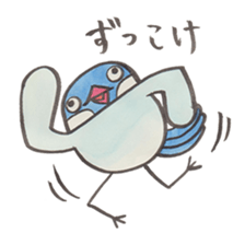 Daily soliloquence of Java sparrow sticker #15628298