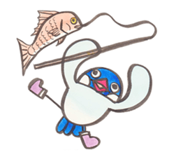 Daily soliloquence of Java sparrow sticker #15628305