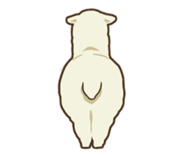 The alpaca witch tell your subtle nuance sticker #15628338