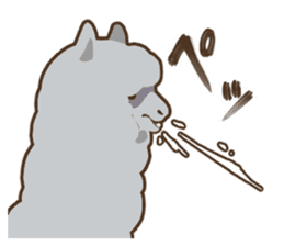 The alpaca witch tell your subtle nuance sticker #15628353