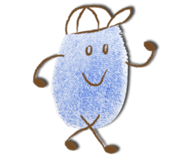 Mr&Mrs Thump finger print sticker #15628628