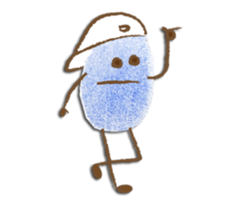 Mr&Mrs Thump finger print sticker #15628631