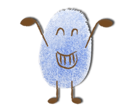 Mr&Mrs Thump finger print sticker #15628633