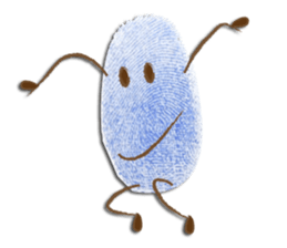 Mr&Mrs Thump finger print sticker #15628636