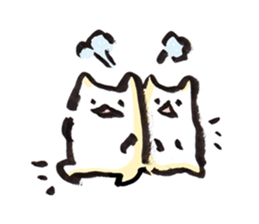 Relaxing animals. sticker #15628894