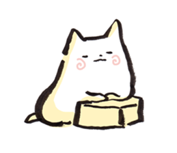 Relaxing animals. sticker #15628895