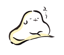 Relaxing animals. sticker #15628898