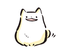 Relaxing animals. sticker #15628899