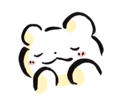 Relaxing animals. sticker #15628900