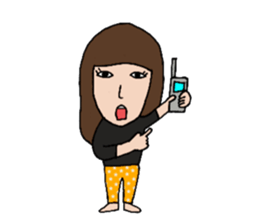 mikachan's sticker by mikami sticker #15629208