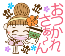 Day 9 of the Hawaiian Girl ocyame sticker #15629398