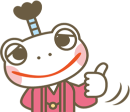 The tonosama frogstory edo period story sticker #15629405
