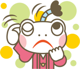 The tonosama frogstory edo period story sticker #15629418