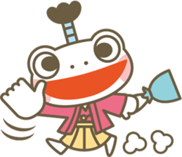 The tonosama frogstory edo period story sticker #15629423