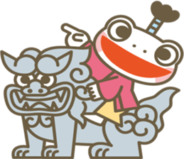 The tonosama frogstory edo period story sticker #15629424