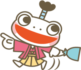 The tonosama frogstory edo period story sticker #15629426