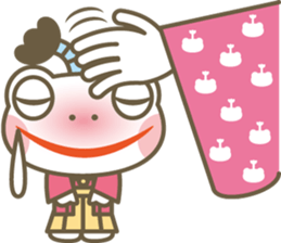 The tonosama frogstory edo period story sticker #15629429