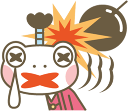 The tonosama frogstory edo period story sticker #15629435