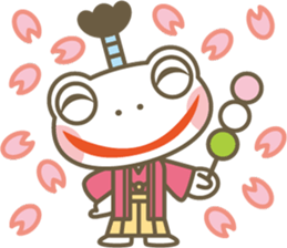 The tonosama frogstory edo period story sticker #15629437