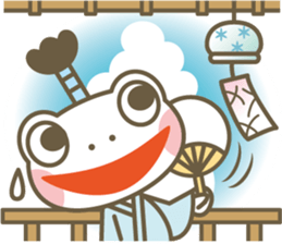 The tonosama frogstory edo period story sticker #15629438