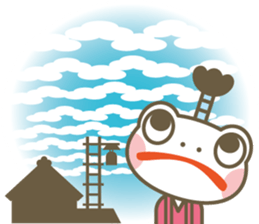 The tonosama frogstory edo period story sticker #15629439