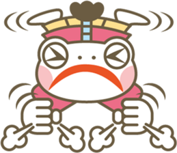 The tonosama frogstory edo period story sticker #15629440