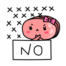 cooked ham and Wiener sticker #15629528