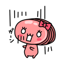 cooked ham and Wiener sticker #15629546