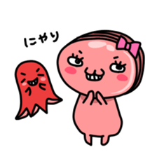 cooked ham and Wiener sticker #15629553