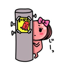 cooked ham and Wiener sticker #15629556