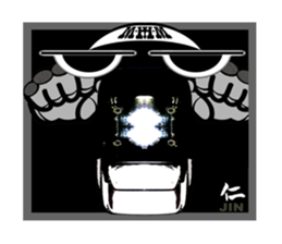 Jin&Gi from 8 of Dragon Iron Horse MAN sticker #15630019