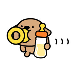 Soother Dog~DODO sticker #15630077