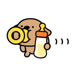 Soother Dog~DODO sticker #15630077