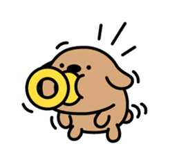 Soother Dog~DODO sticker #15630082