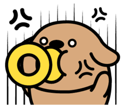 Soother Dog~DODO sticker #15630087
