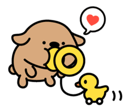 Soother Dog~DODO sticker #15630089