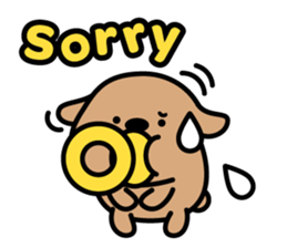 Soother Dog~DODO sticker #15630097