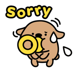 Soother Dog~DODO sticker #15630097